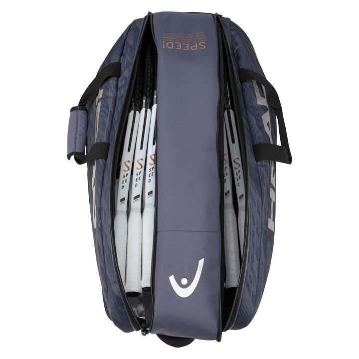 Head Djokovic Supercombi 9R Anthracite / Black